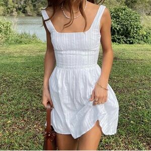 Princess Polly Lorinda Mini White Dress